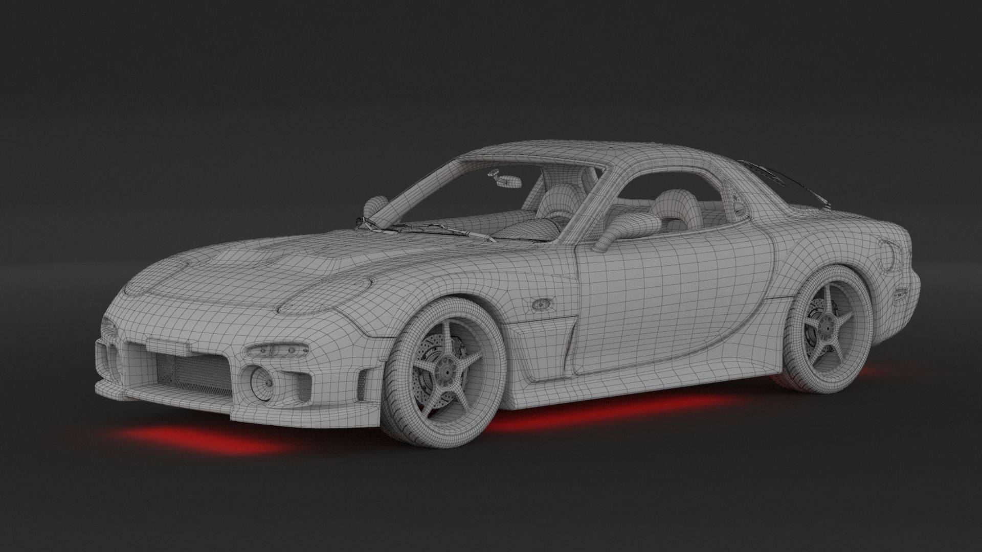 Mazda RX-7 3D model_10