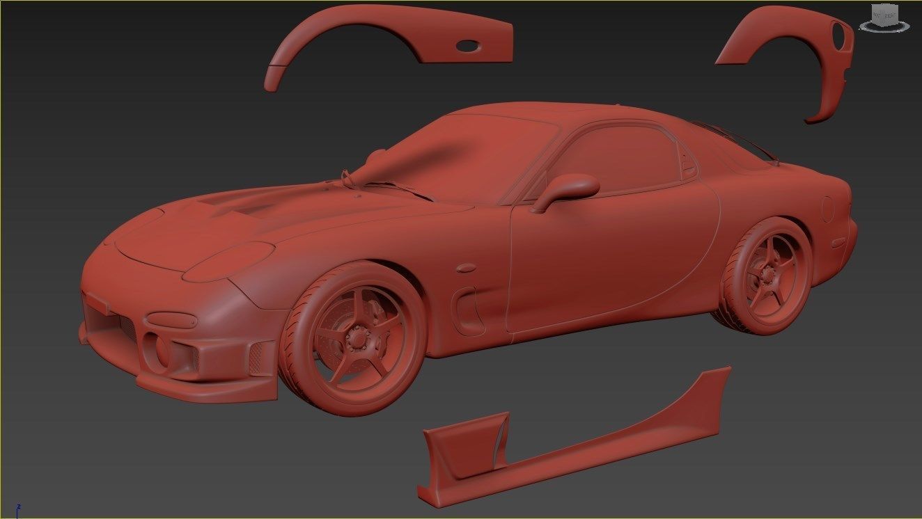 Mazda RX-7 3D model_18