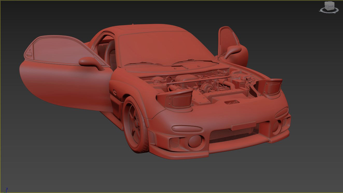 Mazda RX-7 3D model_14
