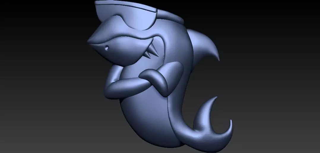 Shark Swag Model 3D print model_0