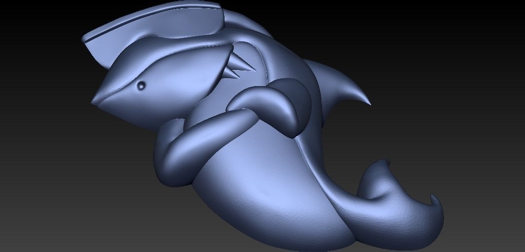 Shark Swag Model 3D print model_2
