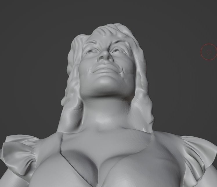 Dolly Parton 3D print model_18