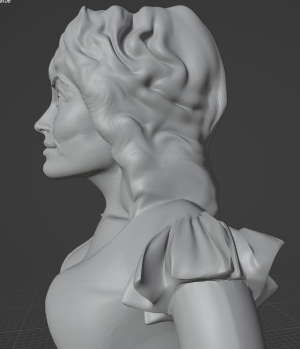 Dolly Parton 3D print model_9