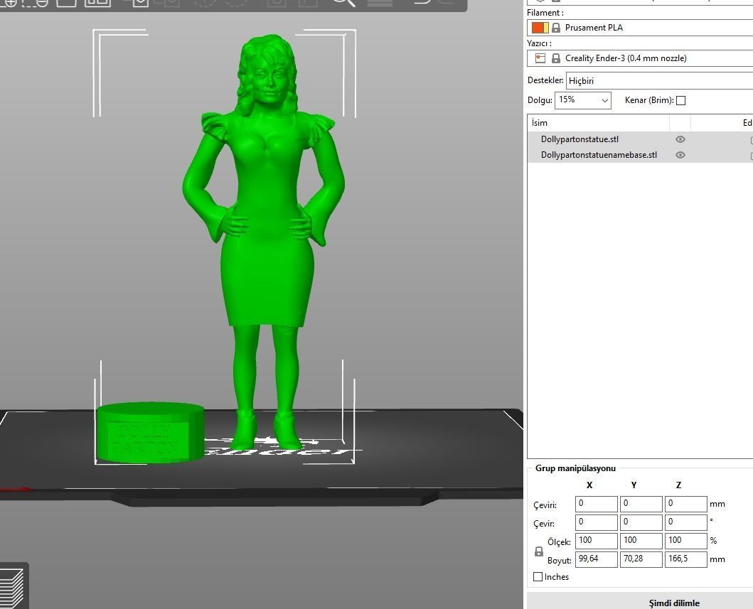 Dolly Parton 3D print model_5