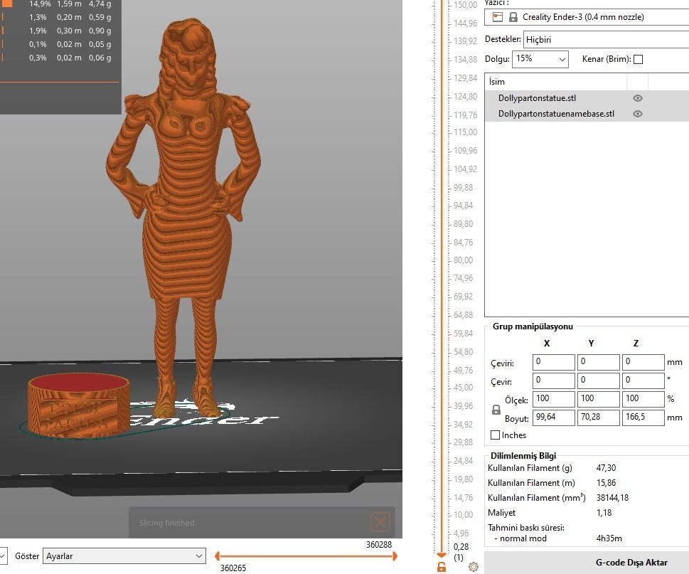 Dolly Parton 3D print model_10