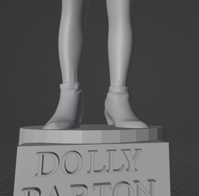 Dolly Parton 3D print model_22