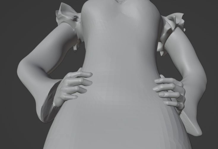 Dolly Parton 3D print model_30