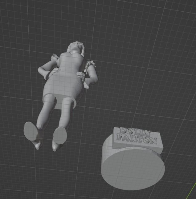 Dolly Parton 3D print model_28