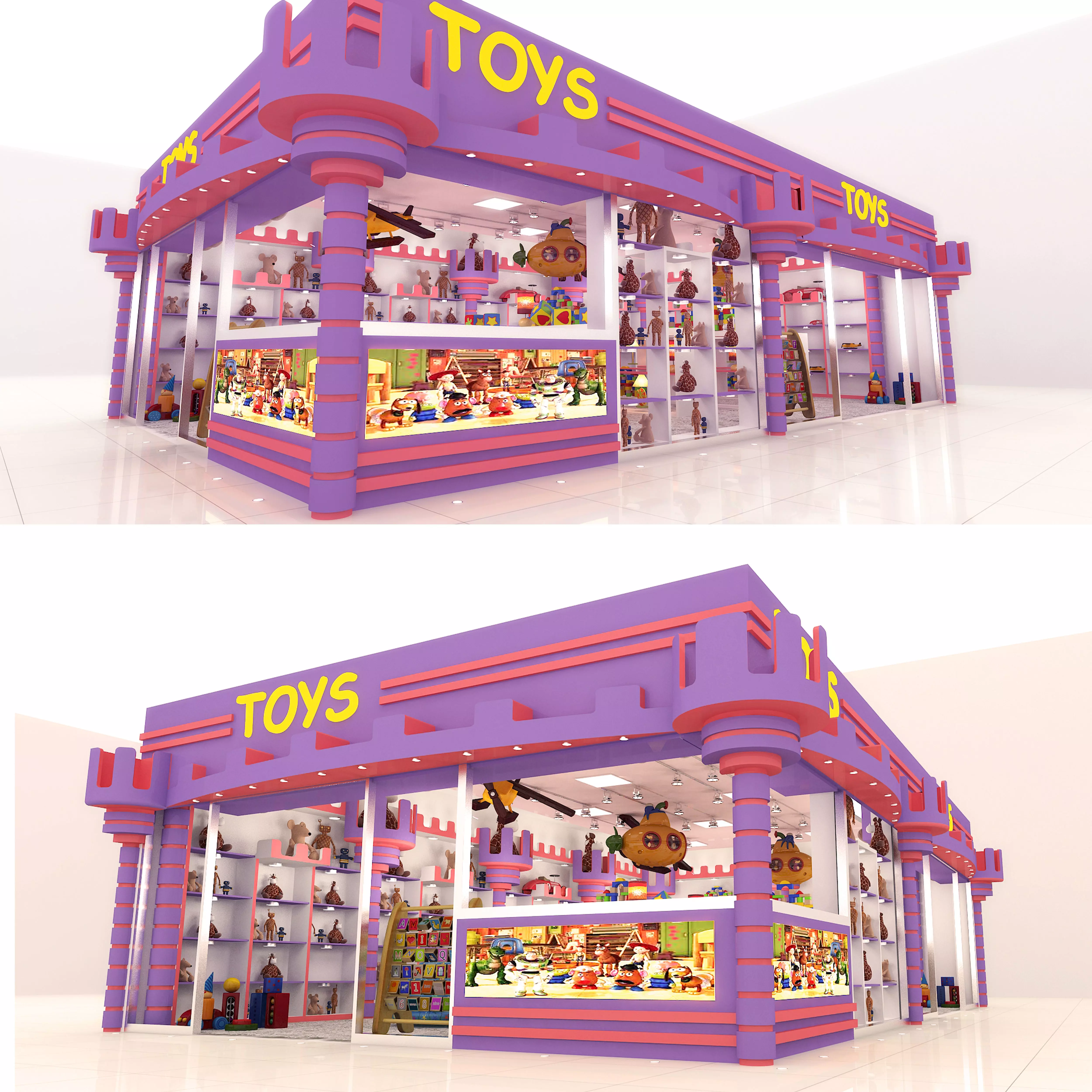 Toy shop 3D model_0