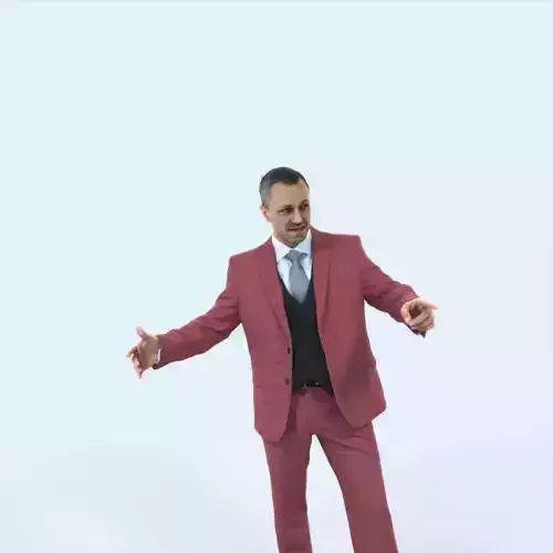 Fortitude 03L pointing Couple Pointing Elegant Man