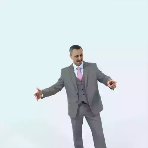 Fortitude 03J pointing Couple Pointing Elegant Man