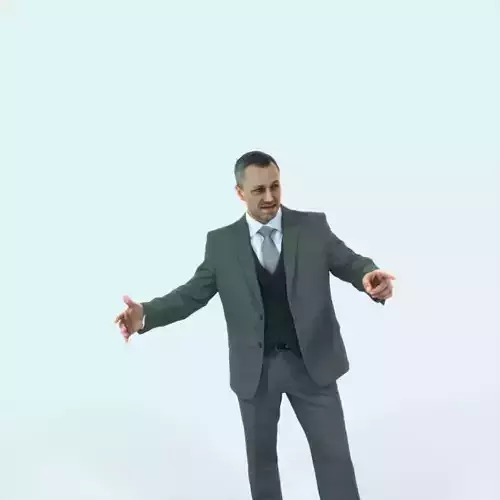 Fortitude 03I pointing Couple Pointing Elegant Man