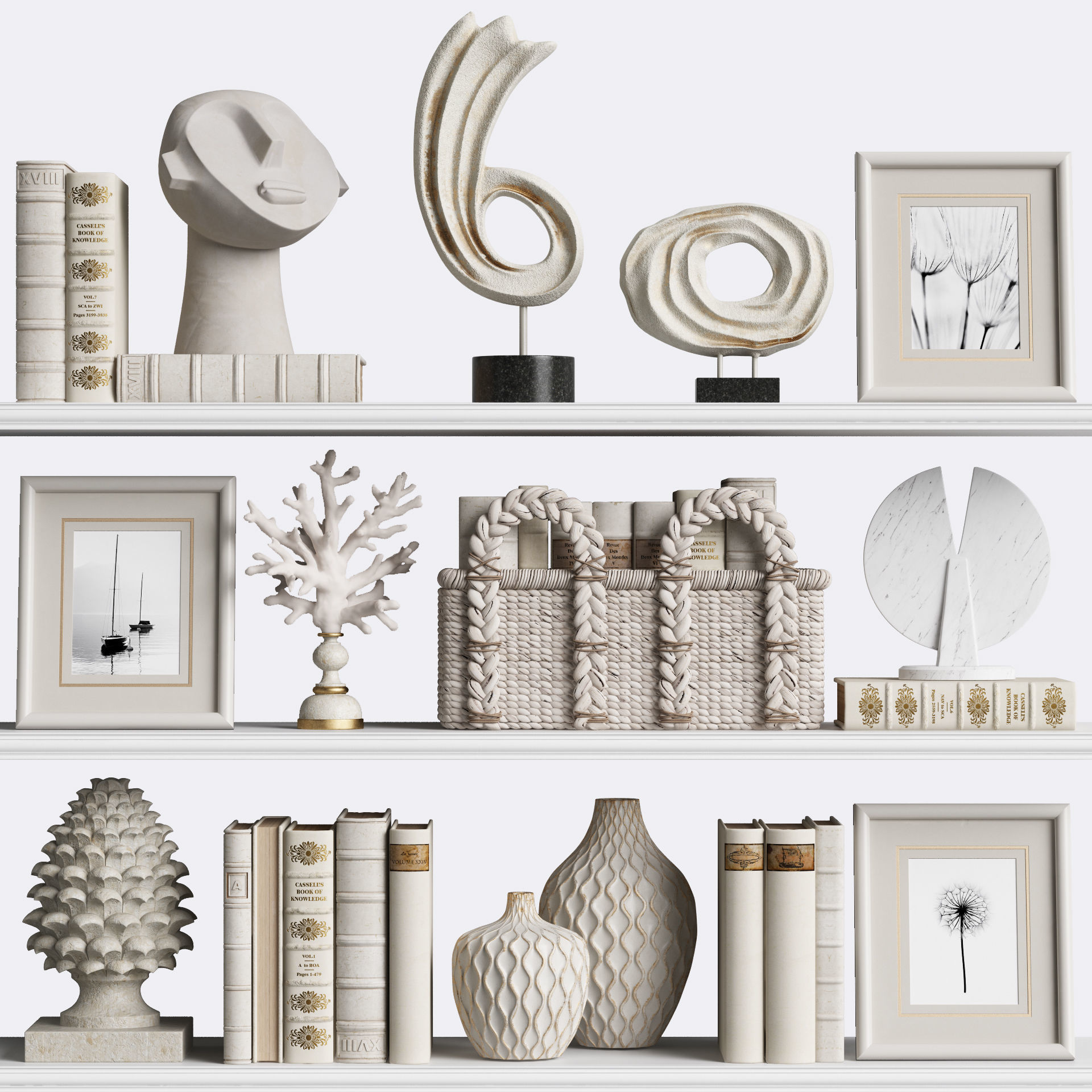 Decor Set 182 3D model_1