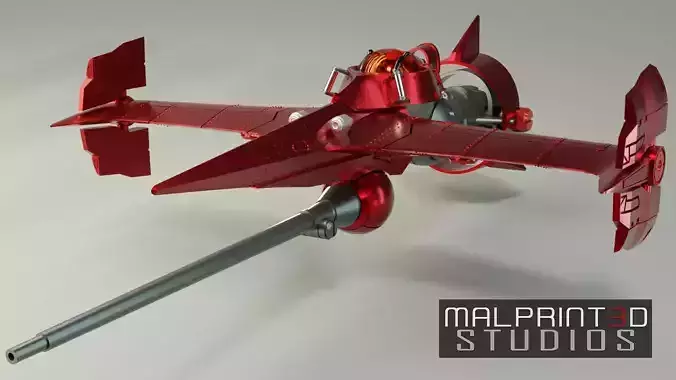 Cowboy Bebop Ships for 3D Printing