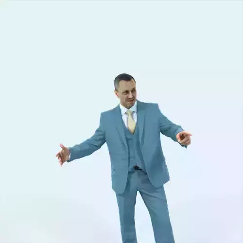 Fortitude 03F pointing Couple Pointing Elegant Man