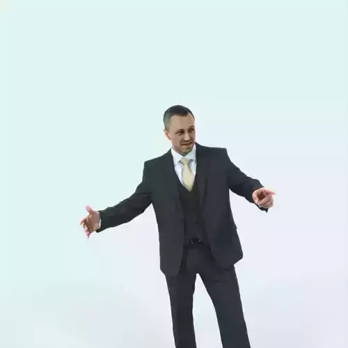 Fortitude 03C pointing Couple Pointing Elegant Man