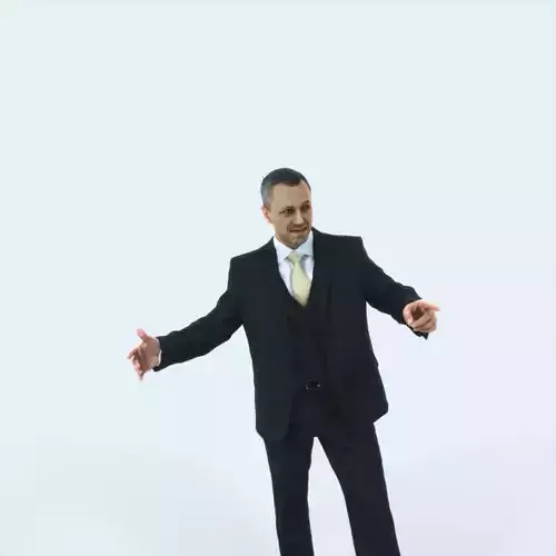 Fortitude 03B pointing Couple Pointing Elegant Man