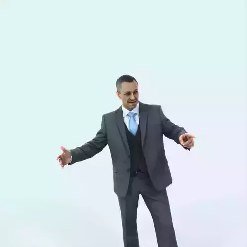 Fortitude 03A pointing Couple Pointing Elegant Man