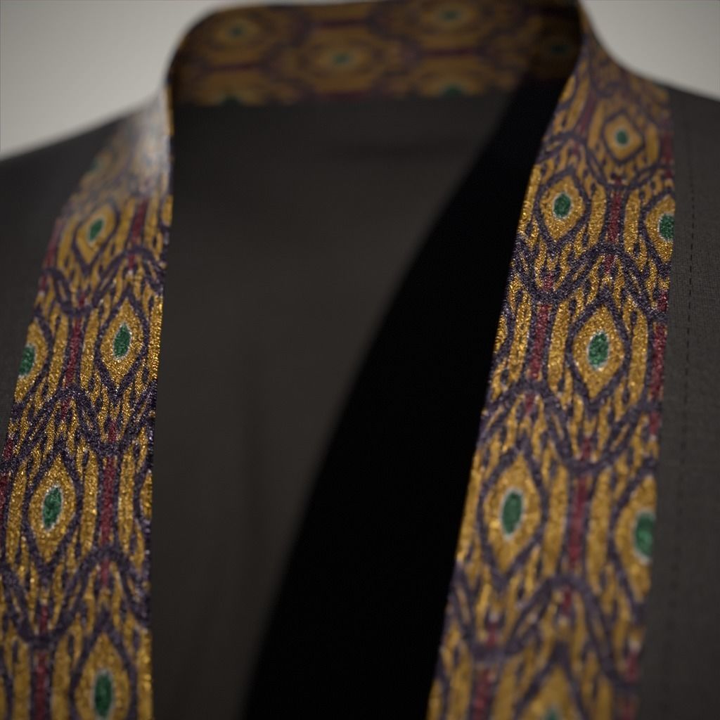 Modern Kimono 3D model_25