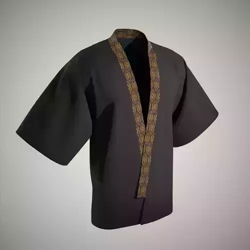 Modern Kimono 3D model