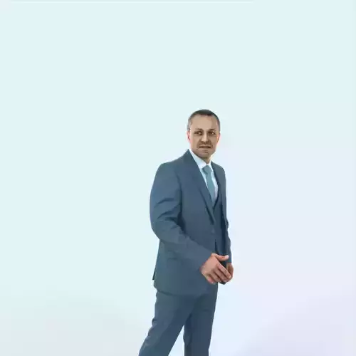 Fortitude 08E walking Elegant Business Man