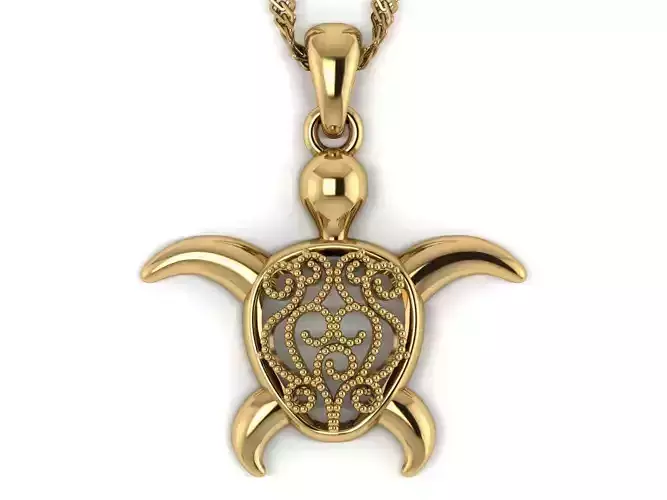 Turtle Pendant