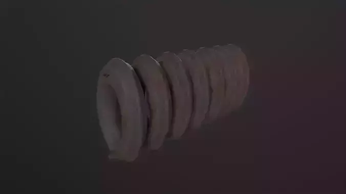 Old heating radiator 3D Model
