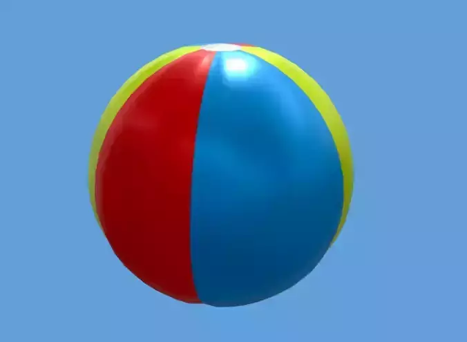 Fun simple beachball ready for gaming