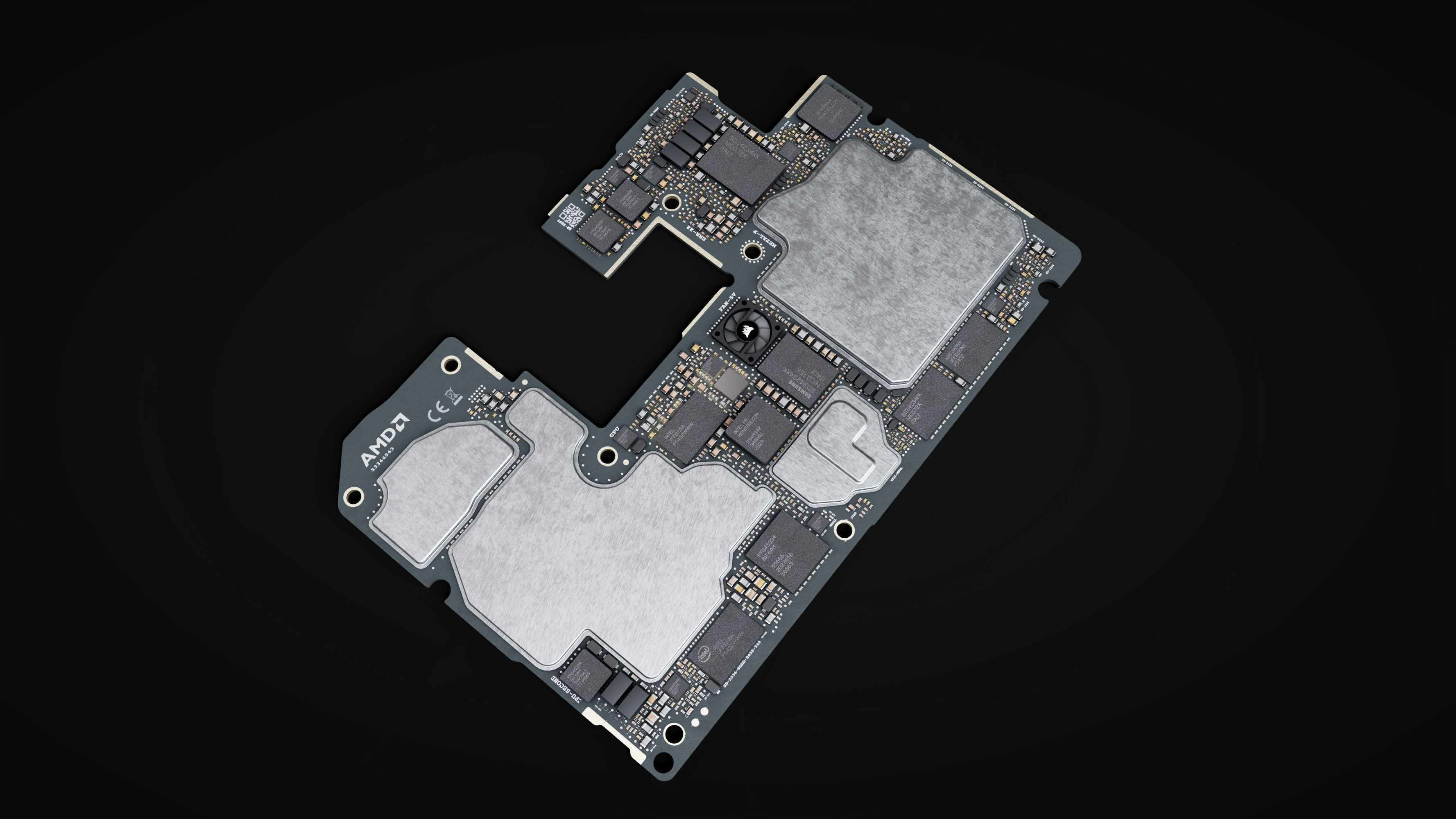 Electronic Board 3D model_5
