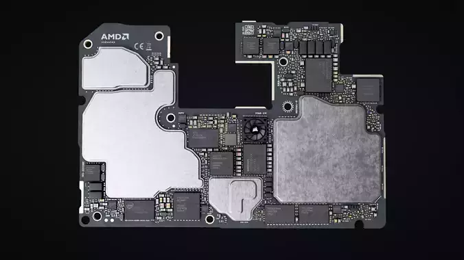Electronic Board 3D model