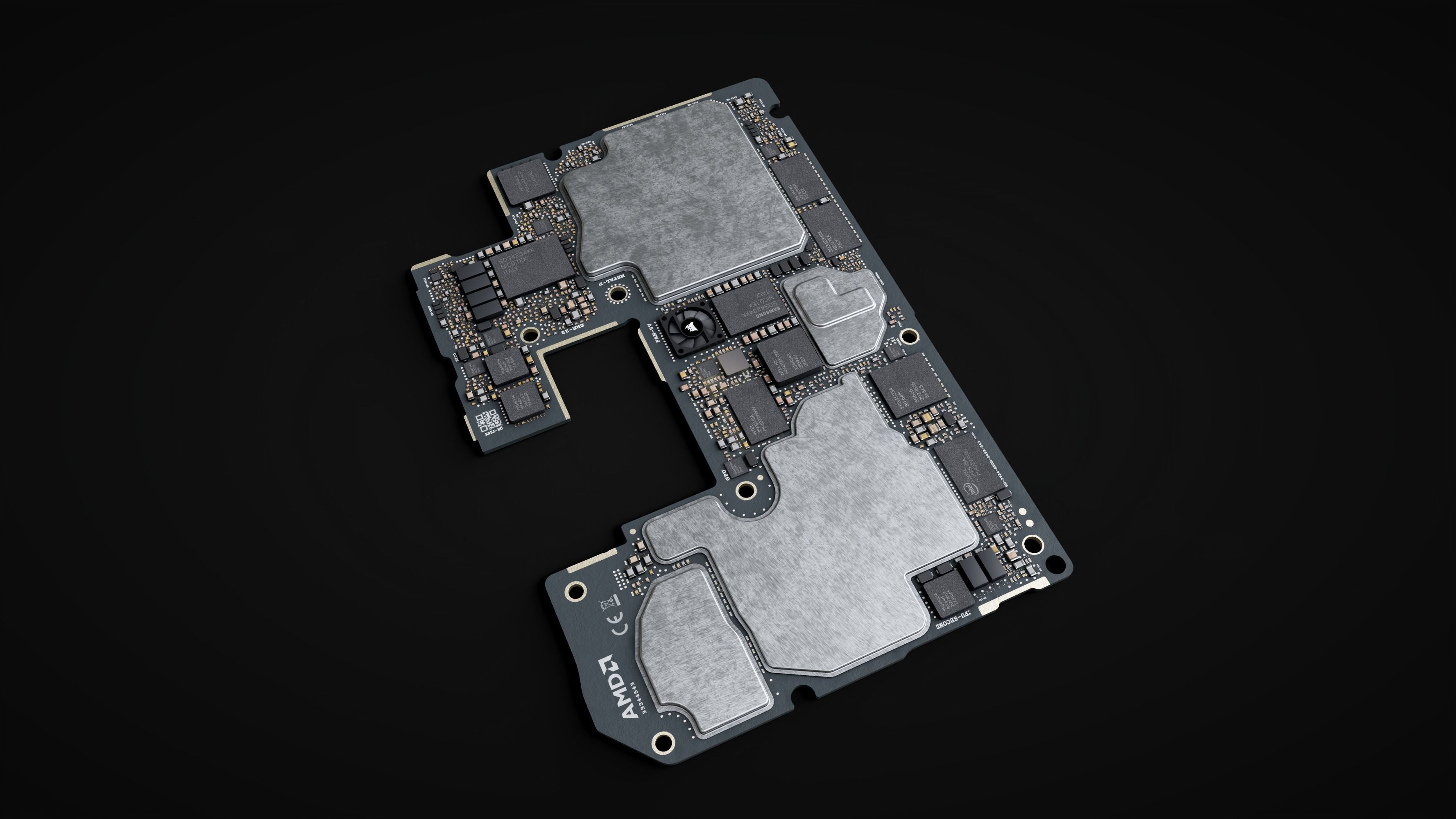 Electronic Board 3D model_4