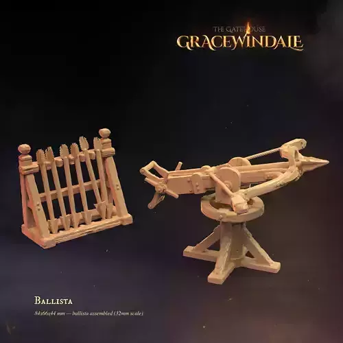 Gatehouse - Ballista 3D print model