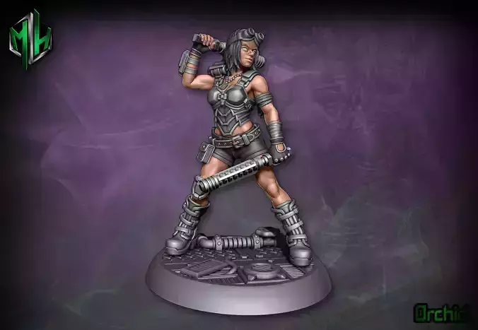Orchid 28mm 3D print model