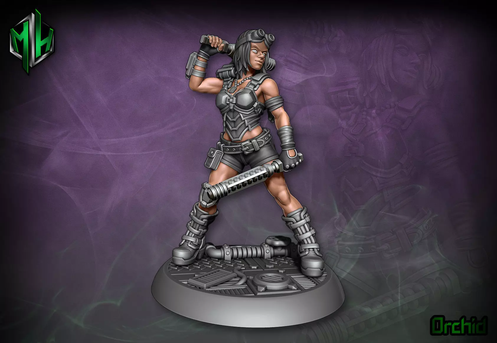 Orchid 28mm 3D print model