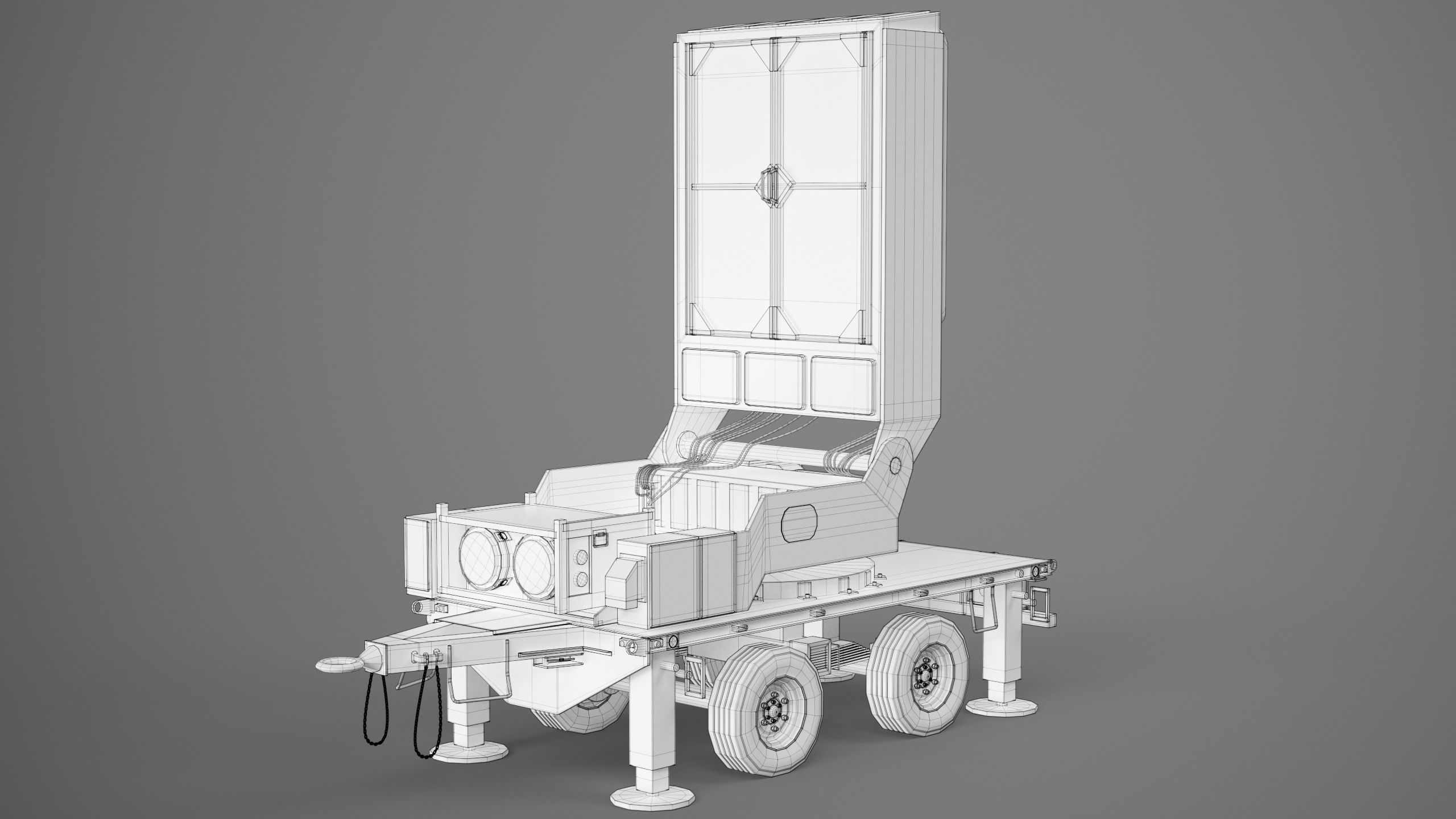 Leonidas Epirus High-Power Microwave System Low-poly 3D model_11