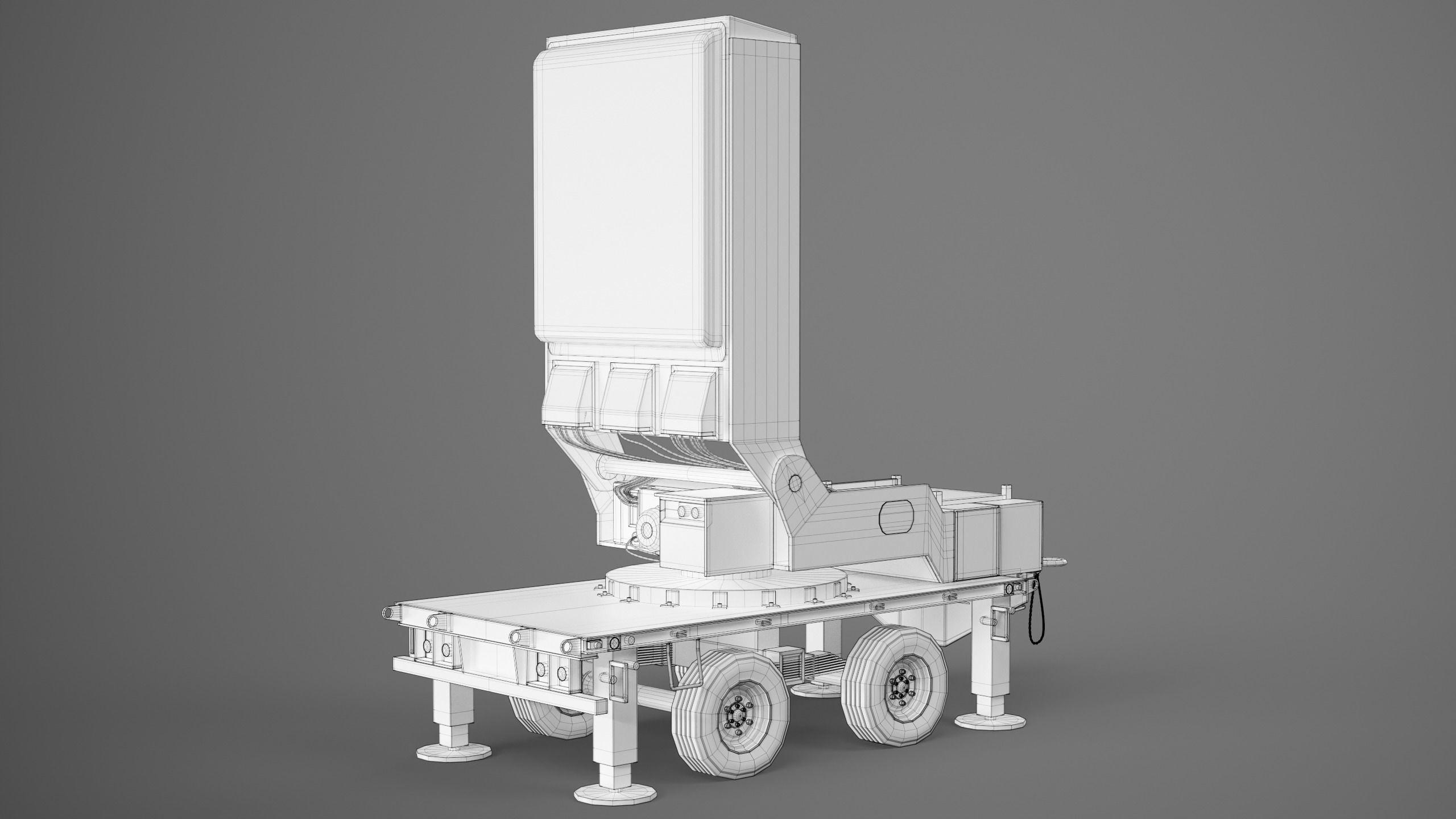 Leonidas Epirus High-Power Microwave System Low-poly 3D model_13