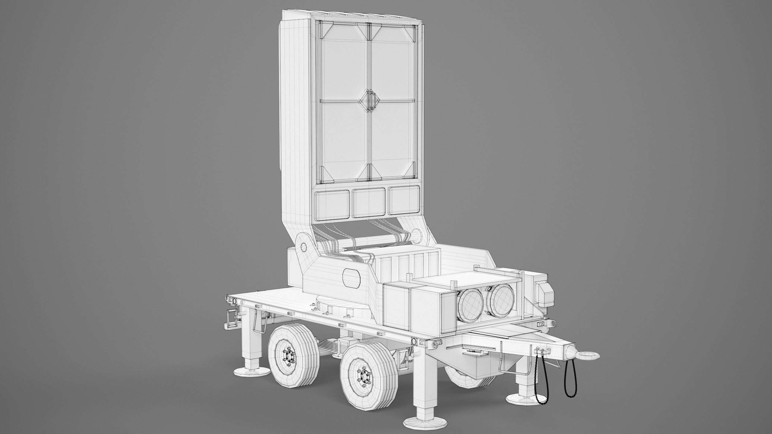 Leonidas Epirus High-Power Microwave System Low-poly 3D model_12