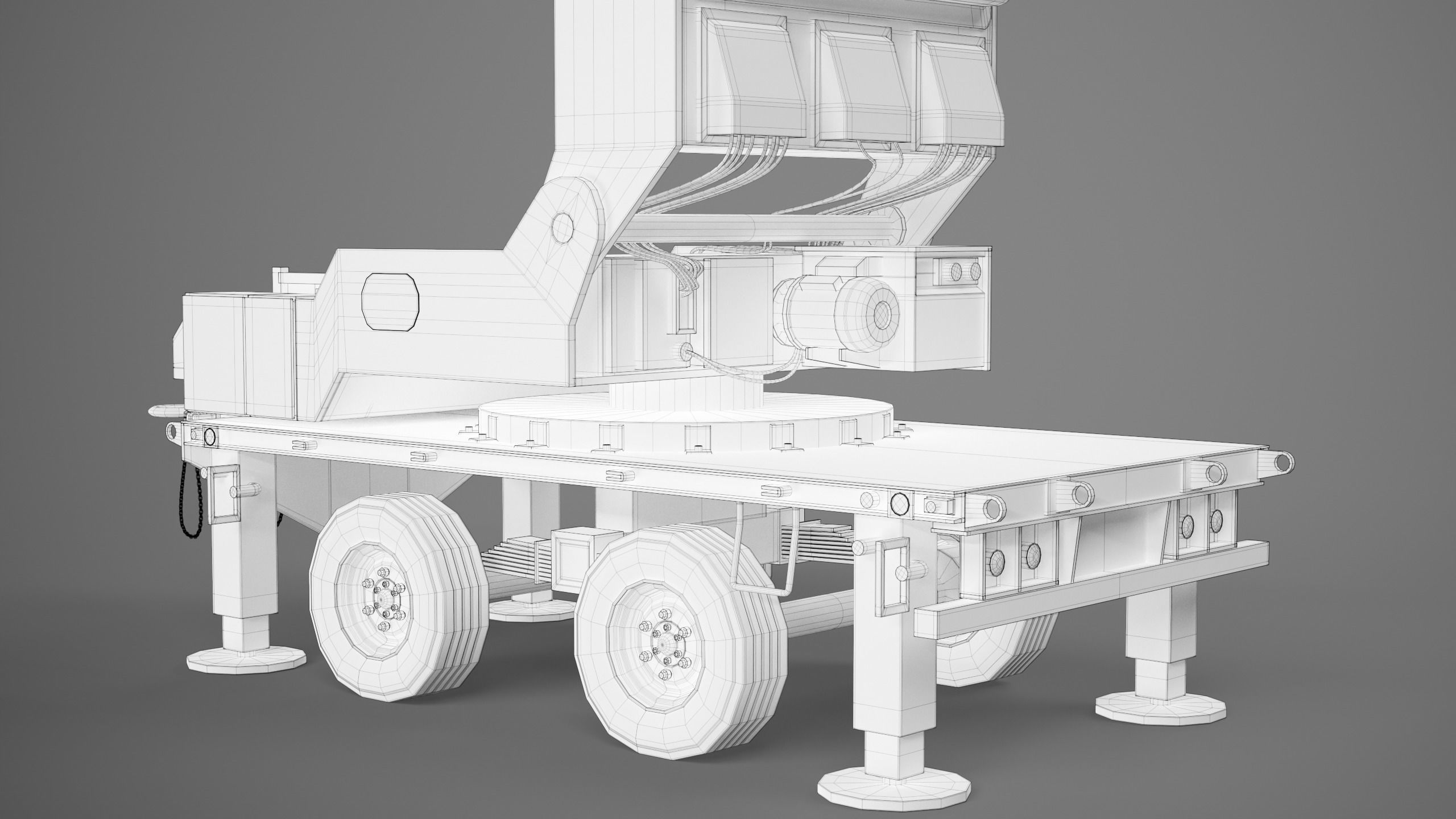 Leonidas Epirus High-Power Microwave System Low-poly 3D model_17