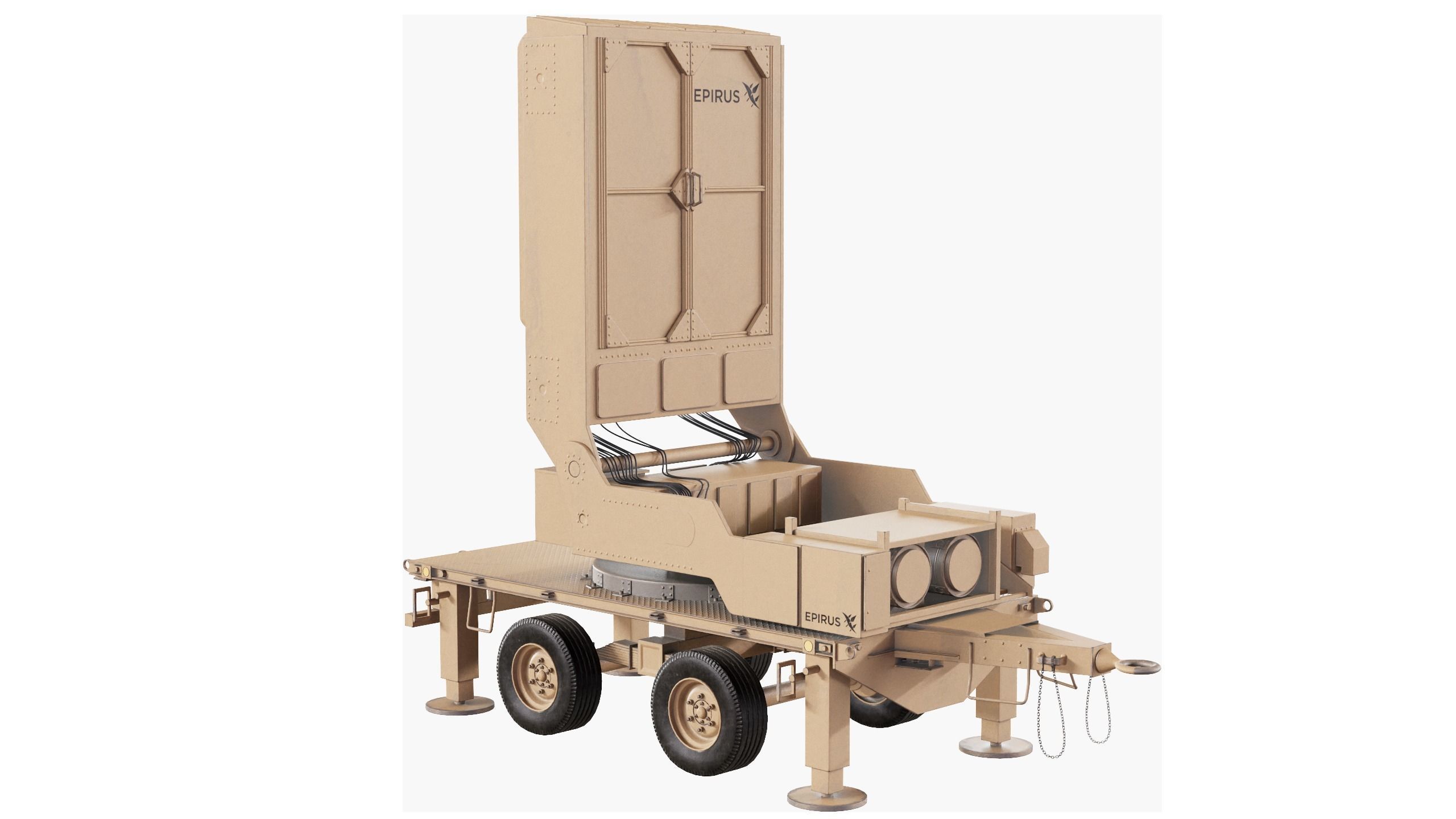 Leonidas Epirus High-Power Microwave System Low-poly 3D model_3