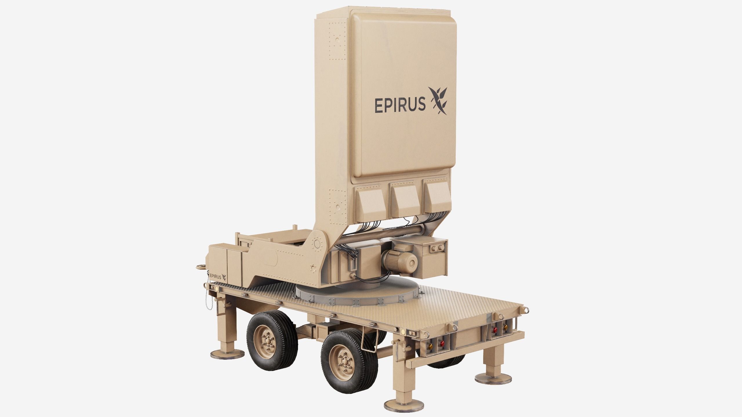 Leonidas Epirus High-Power Microwave System Low-poly 3D model_1