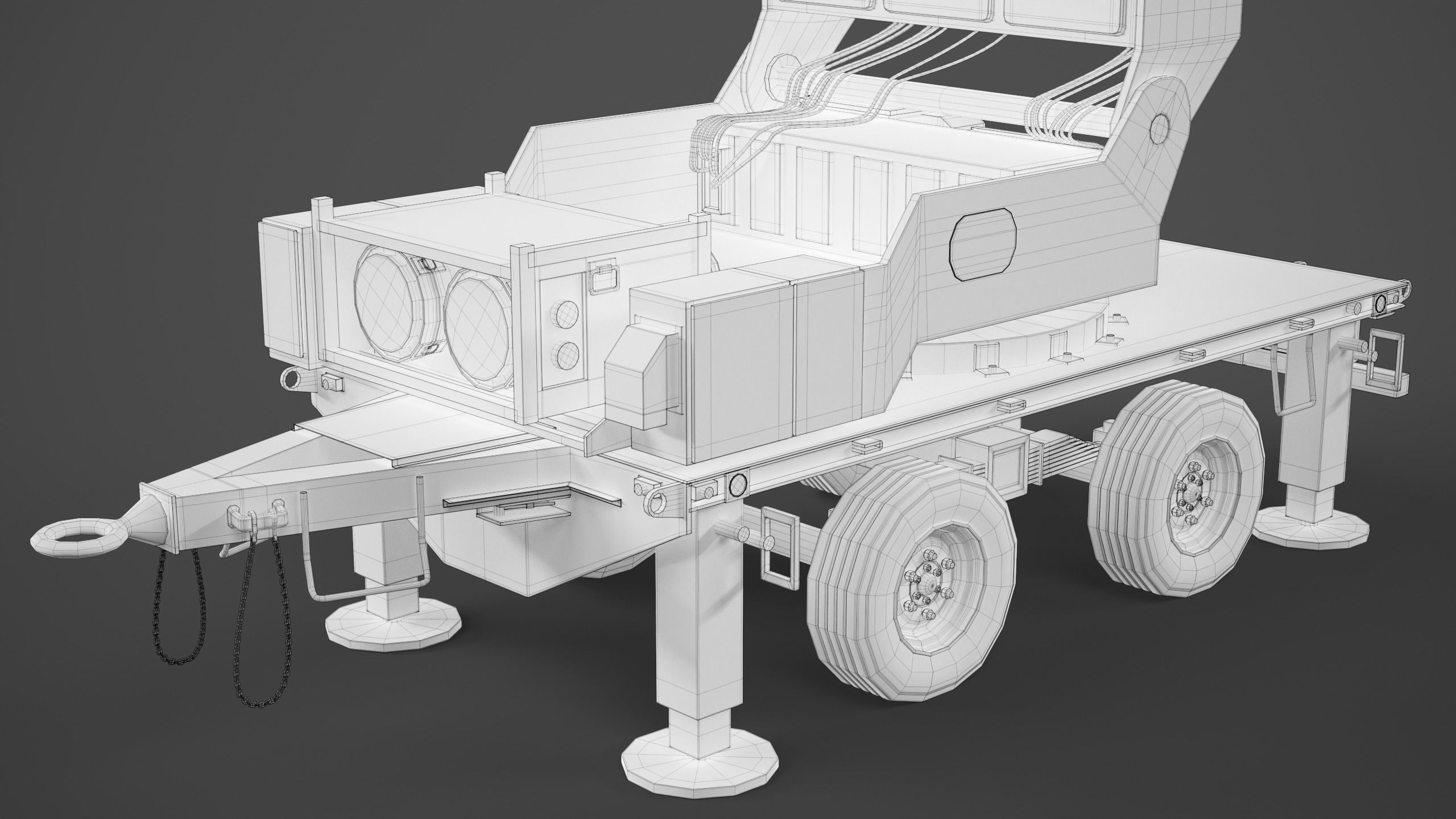 Leonidas Epirus High-Power Microwave System Low-poly 3D model_14
