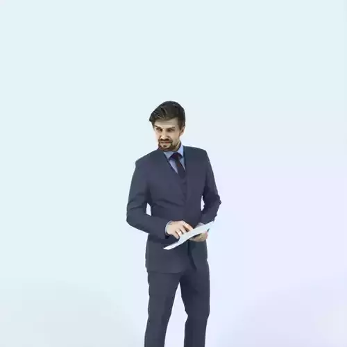 Ingrain 14J Documents Elegant Business Man