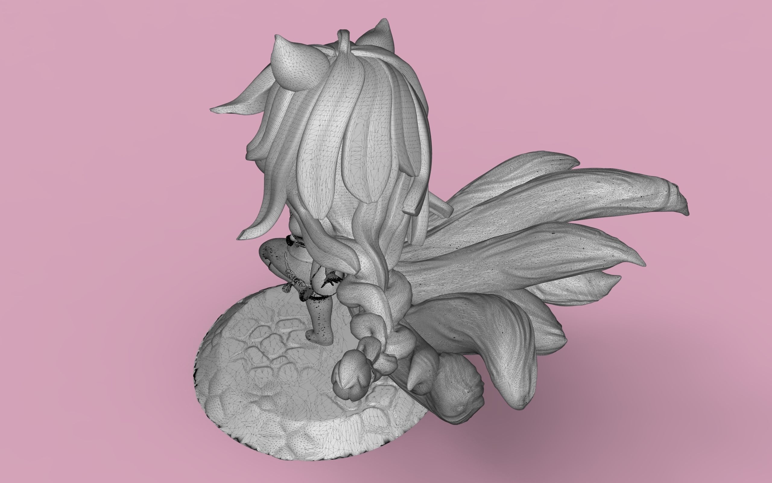 Chibi Ahri 3D print model_10