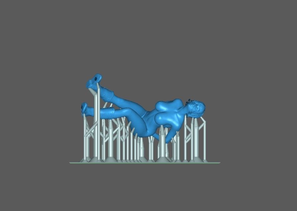 Figure Rina Sexy Girl 1-64 Scale 3D print model_8