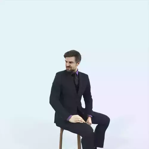 Ingrain 38D Listening Sitting Elegant Business Man