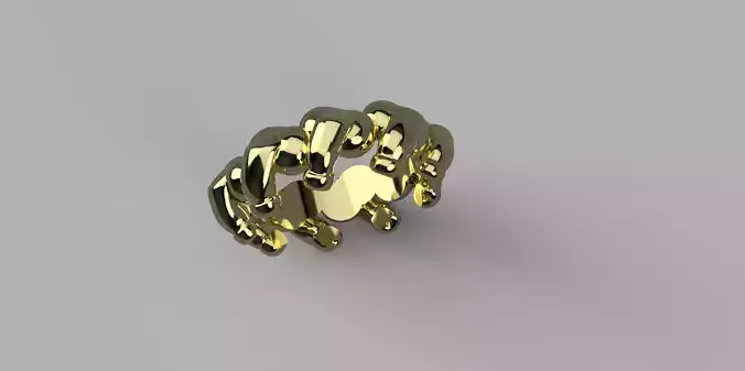 FIDGET RING male penis ring 3D print model