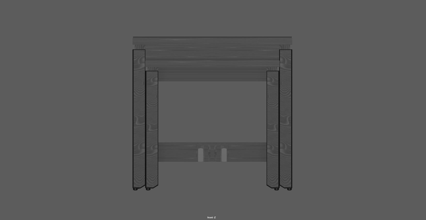 Nest of table - Coffee table - Side table - End table Low-poly 3D model_28