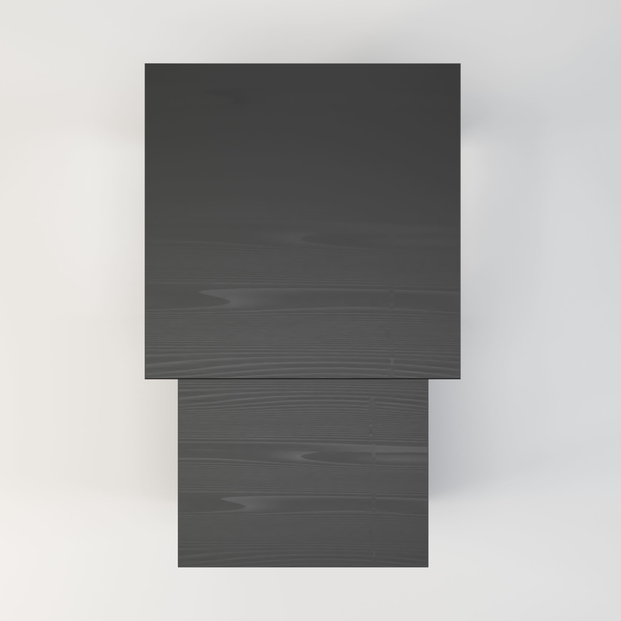 Nest of table - Coffee table - Side table - End table Low-poly 3D model_6