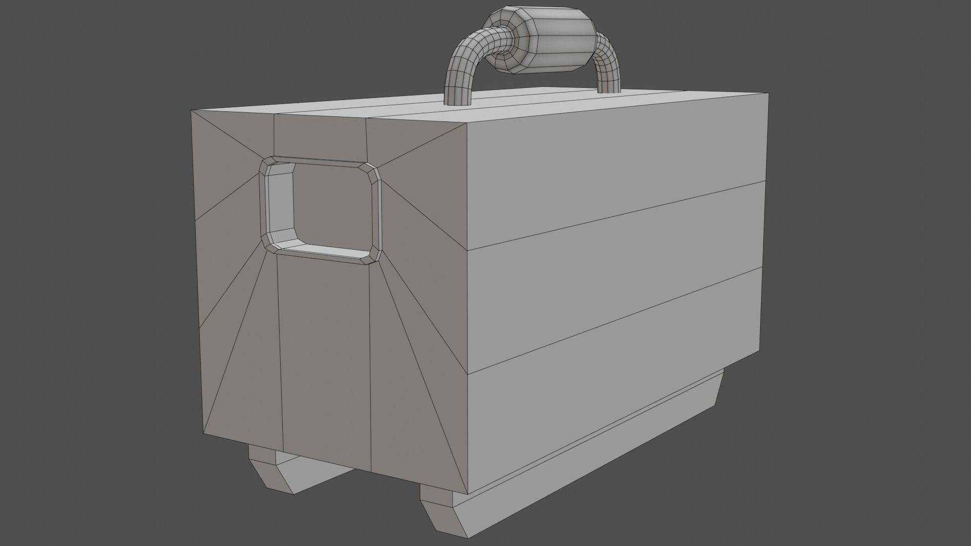 Generator - Low Poly - Game Ready - PBR Low-poly 3D model_10