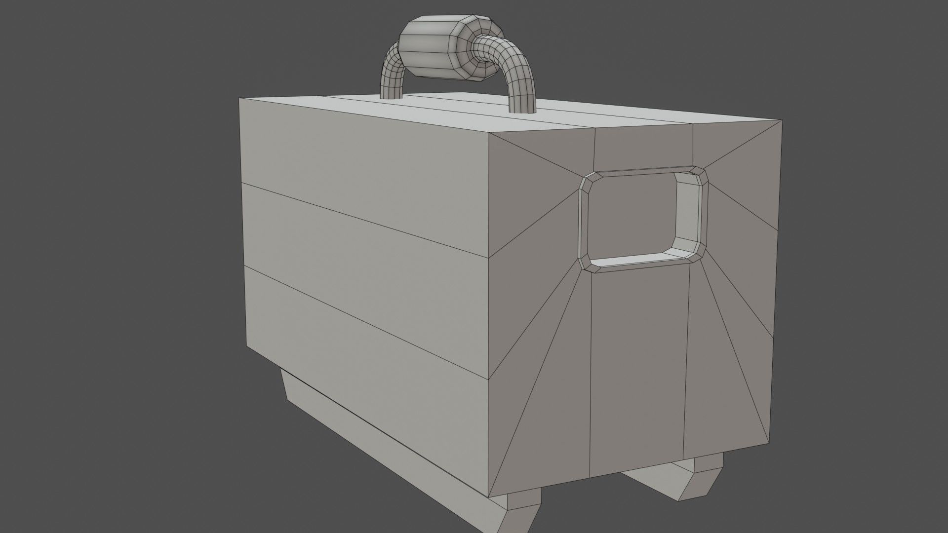 Generator - Low Poly - Game Ready - PBR Low-poly 3D model_17